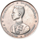 Thailand: Rama V. (Chulalongkorn) 1868-1910: Silbermedaille 1871/1872 (1233 CS) , Unsigniert, Auf Se - Thailand