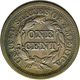 Vereinigte Staaten Von Amerika: 1847 N1 Large Cent Choice Medium Brown Large Cent With Hard Surfaces - Autres & Non Classés