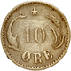 Dänemark: Christian IX. 1863-1906: Lot 2 Münzen: 10 Öre Von 1886 In Schöner Bis Sehr Schöner Erhaltu - Denemarken