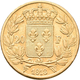 Frankreich - Anlagegold: Louis XVIII. 1814-1824: 20 Francs 1818 W, KM# 712.9, Friedberg 539. 6,37 G, - Autres & Non Classés