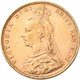 Großbritannien - Anlagegold: Victoria 1837-1901: Lot 2 Goldmünzen: ½ Sovereign 1896 + 1 Sovereign 18 - Andere & Zonder Classificatie