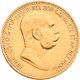 Österreich - Anlagegold: Lot 6 Goldmünzen: 3 X 10 Kronen 1897, 1908, 1911; 2 X 20 Kronen 1903, 1915; - Oostenrijk