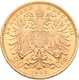 Delcampe - Österreich - Anlagegold: Lot 6 Goldmünzen: 3 X 10 Kronen 1897, 1908, 1911; 2 X 20 Kronen 1903, 1915; - Autriche