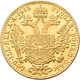 Österreich - Anlagegold: Franz Joseph I. 1848-1916: Dukat 1915 (NP), KM# 2267, Friedberg 494. 3,49 G - Oesterreich