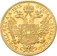 Österreich - Anlagegold: Franz Joseph I. 1848-1916: Dukat 1915 (NP), KM# 2267, Friedberg 494. 3,49 G - Autriche