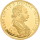 Österreich - Anlagegold: Franz Joseph I. 1848-1916: 4 Dukaten 1915 (NP), KM# 2276, Friedberg 488. 13 - Autriche