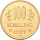 Österreich - Anlagegold: 1. Republik Bis 1945: 100 Schilling 1927, Edelweiss, KM# 2842, Friedberg 52 - Oostenrijk