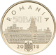 Delcampe - Rumänien: Kleines Lot 4 Gedenkmünzen Zu Je 50 Bani 2017+2018. Polierte Platte. - Roemenië