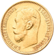 Delcampe - Russland - Anlagegold: Nikolaus II. 1894-1917: Lot 4 Goldmünzen: 5 Rubel 1899; 7,5 Rubel 1897; 10 Ru - Russie