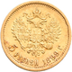 Delcampe - Russland - Anlagegold: Nikolaus II. 1894-1917: Lot 4 Goldmünzen: 5 Rubel 1899; 7,5 Rubel 1897; 10 Ru - Russia