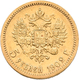 Russland - Anlagegold: Nikolaus II. 1894-1917: 5 Rubel 1902 AP. KM Y# 62, Friedberg 180. 4,30 G, 900 - Russia