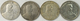 Schweiz: Eidgenossenschaft: Lot 4 Stück; 5 Franken 1922 (2x) + 5 Franken 1923 (2x), HMZ 2-1199 A,c, - Autres & Non Classés