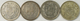 Schweiz: Eidgenossenschaft: Lot 4 Stück; 5 Franken 1922 (2x) + 5 Franken 1923 (2x), HMZ 2-1199 A,c, - Autres & Non Classés