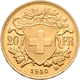 Delcampe - Schweiz - Anlagegold: Lot 5 Goldmünzen: 1 X 10 Franken 1922; 2 X 20 Franken 1889 + 1896 (Helvetia) S - Autres & Non Classés