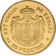 Spanien - Anlagegold: Alfonso XII. 1874-1885: 25 Pesetas 1881, Gold 900/1000; 8,09 G, Friedberg 342, - Autres & Non Classés