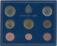 Vatikan: Johannes Paul II. 1978-2005: Kursmünzensatz 2002, 1 Cent Bis 2 Euro, Im Originalfolder (lei - Vatican