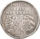 Altdeutschland Und RDR Bis 1800: Nürnberg: 1/3 Guldengroschen 1527, Mit Titel Karl VI. . Zwei Wappen - Autres & Non Classés