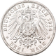 Anhalt: Friedrich II. 1904-1918: 3 Mark 1914 A, Silberhochzeit Mit Gemahlin Marie Von Baden, Jaeger - Taler & Doppeltaler