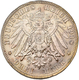 Bayern: Doppelpack Seltener 3er Als Abschläge Auf Pappe: Bayern, Ludwig III. 1913-1918: 3 Mark 1918 - Taler Et Doppeltaler