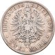 Mecklenburg-Schwerin: Friedrich Franz II. 1842-1883: Lot 2 Sück; 2 Mark 1876 A, Jaeger 84, Kleine Kr - Taler En Doppeltaler