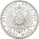 Mecklenburg-Strelitz: Adolf Friedrich V. 1904-1914: 3 Mark 1913 A, Jaeger 92, Sehr Selten, Auflage N - Taler Et Doppeltaler