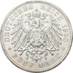 Sachsen-Meiningen: Georg II. 1866-1914: 5 Mark 1908 D, Jaeger 153b, Feine Kratzer, Vorzüglich - Stem - Taler Et Doppeltaler