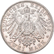 Sachsen-Meiningen: Georg II 1866-1914: 2 Mark 1915, Auf Seinen Tod Unten Lebensdaten, Jaeger 154, Fe - Taler & Doppeltaler