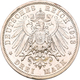 Schaumburg-Lippe: Lippe, Leopold IV. 1905-1918: 3 Mark 1913 A, Jaeger 79, Auflage 15.000 Exemplare, - Taler Et Doppeltaler