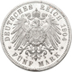 Württemberg: Wilhelm II. 1891-1918: 5 Mark 1904 F, Jaeger 176, Prachtexemplar, Stempelglanz. - Taler & Doppeltaler