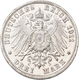 Württemberg: Wilhelm II. 1891-1918: 3 Mark 1911, Silberhochzeit Mit Charlotte, Jaeger 177b, Hohes H - Taler Et Doppeltaler