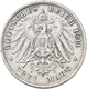 Württemberg: Wilhelm II. 1891-1918: 3 Mark 1911, Silberhochzeit Mit Charlotte, Jaeger 177b, Hohes H - Taler Et Doppeltaler