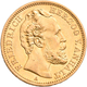 Anhalt: Friedrich I. 1871-1904: 20 Mark 1875, Jaeger 179. 7,94 G, 900/1000 Gold. Kratzer, Sehr Schön - Pièces De Monnaie D'or