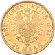 Braunschweig-Lüneburg: Wilhelm 1831-1884: 20 Mark 1875, Jaeger 203. 7,94 G, 900/1000 Gold. Kratzer, - Pièces De Monnaie D'or