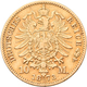 Hamburg: Freie Und Hansestadt: 10 Mark 1873 B, Jaeger 206. 3,92 G, 900/1000 Gold. Kratzer, Sehr Schö - Pièces De Monnaie D'or