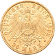 Hessen: Ludwig IV. 1877-1892: 20 Mark 1892 A, Jaeger 220. 7,92 G, 900/1000 Gold. Feine Kratzer, Vorz - Pièces De Monnaie D'or