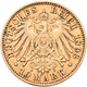 Hessen: Ernst Ludwig 1892-1918: 10 Mark 1893 A, Jaeger 222. 3,94 G, 900/1000 Gold. Kratzer, Sehr Sch - Pièces De Monnaie D'or