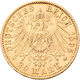 Preußen: Wilhelm II. 1888-1918: 20 Mark 1895 A, Jaeger 252. 7,96 G, 900/1000 Gold. Kratzer, Sehr Sch - Pièces De Monnaie D'or