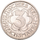 Weimarer Republik: 3 Reichsmark 1927 A, Nordhausen, Jaeger 327, Min. Berieben, Polierte Platte. - Other & Unclassified