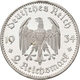 Drittes Reich: 2 Reichsmark 1934 F. Garnisonkirche Von Potsdam Mit Datum 21. März 1933, Jaeger 355. - Autres & Non Classés