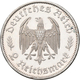 Drittes Reich: 2 Reichsmark 1934 F, Schiller, Jaeger 358. Minimal Berieben, Zaponiert, Polierte Plat - Autres & Non Classés