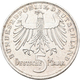 Bundesrepublik Deutschland 1948-2001: 5 DM 1955 F, Friedrich Schiller, Jaeger 389. Kratzer, Sehr Sch - Autres & Non Classés