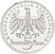 Bundesrepublik Deutschland 1948-2001: 5 DM 1955 F, Friedrich Schiller, Jaeger 389. Zaponiert, Berieb - Autres & Non Classés