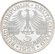Bundesrepublik Deutschland 1948-2001: 5 DM 1955 G, Markgraf Von Baden, Jaeger 390, Kratzer Im Feld, - Autres & Non Classés