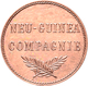 Deutsch-Neuguinea: Lot 2 Stück; 1 Neu-Guinea Pfennig 1894 A, Jaeger 702, Zaponiert, Winzige Kratzer, - Nouvelle Guinée Allemande