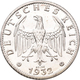 Proben & Verprägungen: Weimarer Republik 1918-1933: Probeprägung In Silber; 3 Reichsmark 1932 F. Sch - Autres & Non Classés