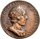 Medaillen Alle Welt: Frankreich, Ludwig XIII. 1610-1643: Bronzegussmedaille 1624, Von Pierre Regnier - Non Classés