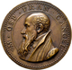Medaillen Alle Welt: Frankreich, Michel De L'Hopital 1505-1573:Bronzemedaille O.J., Unsigniert, Auf - Non Classés