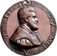 Medaillen Alle Welt: Italien-Milano, Francesco II. Sforza 1521-1535: Einseitige Bronzegußmedaille O. - Non Classés
