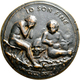 Medaillen Alle Welt: Italien-Roma: Bronzegussmedaille 1466, Auf Den Römischen Kaiser Marcus Aurelius - Non Classés