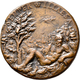 Medaillen Alle Welt: Italien-Venezia: Bronzegussmedaille O.J., Unbekannter Meister, Auf Laura Gonzag - Non Classés